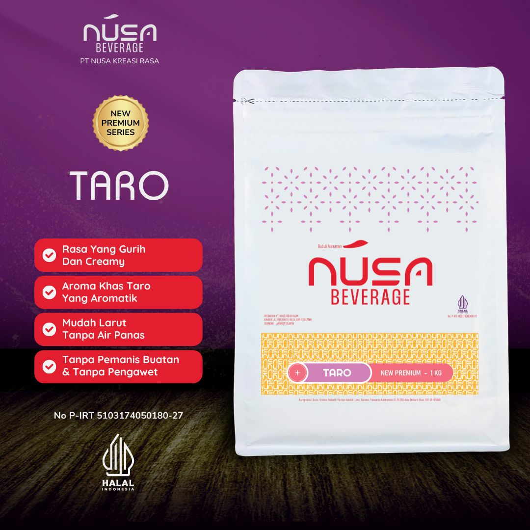 Bubuk Minuman Rasa Taro